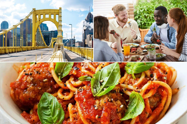 Food tour food on plate