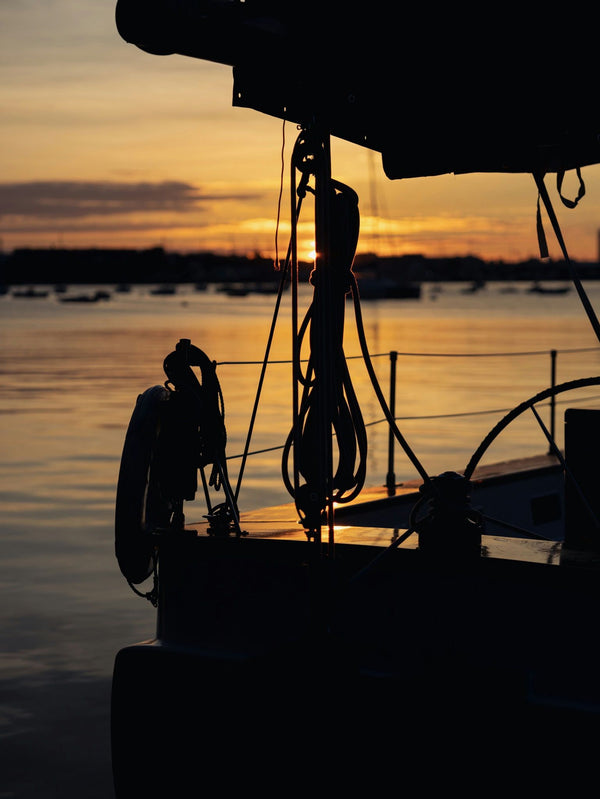 Adirondack Sunset Sail turning the sailboat.jpg
