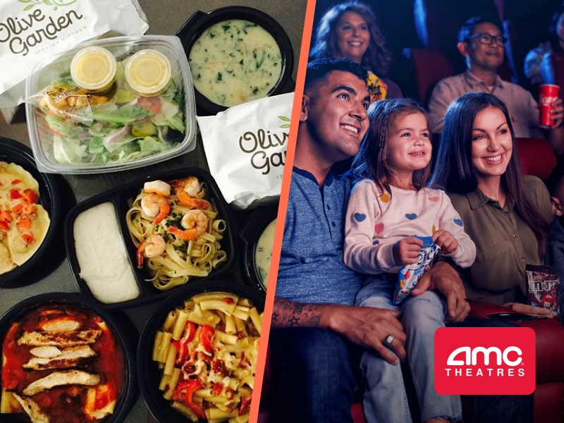 amc and olive garden