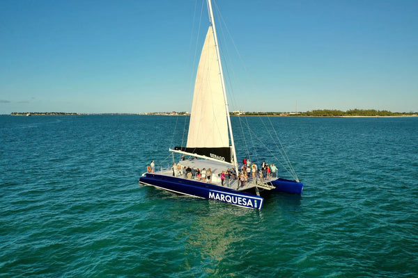 boat sailing in the ocean