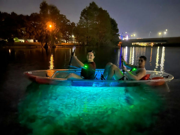couple in kayak