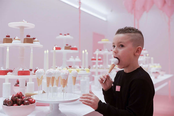 girl in sprinkle ppol