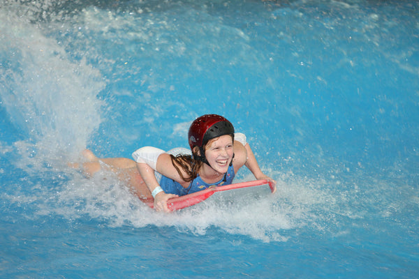 Girl on BoogieBoard