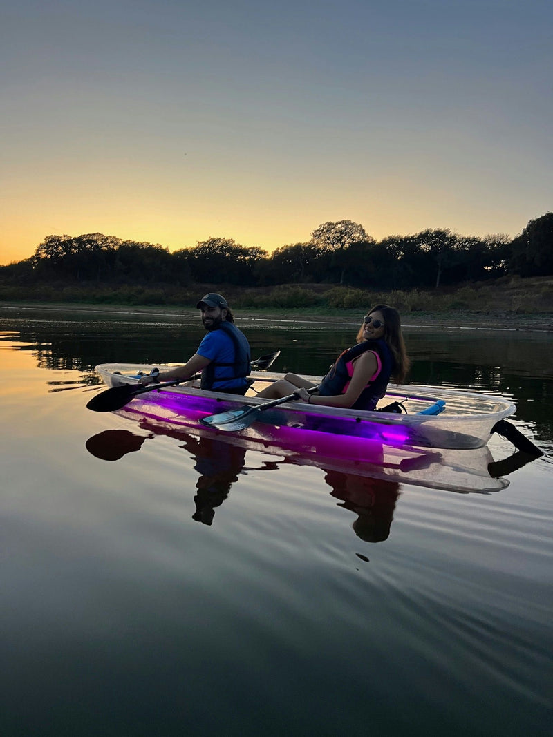 grapevine-lake-sunset-glow-clear-kayak-tour-couple-on-glow-kayaks-jpg
