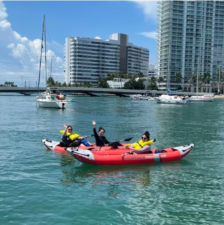 Morning Paddle in Sun