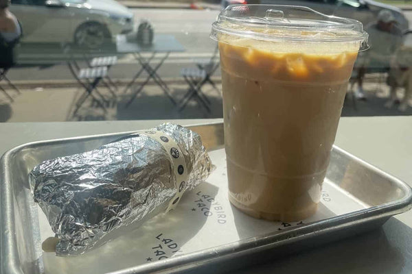 bbq tacos with fried ocra