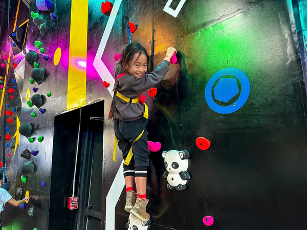 diving into foam pit