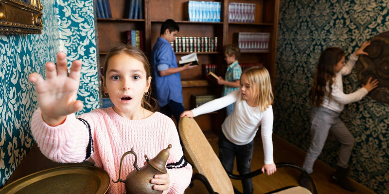 kids in chocolate factory