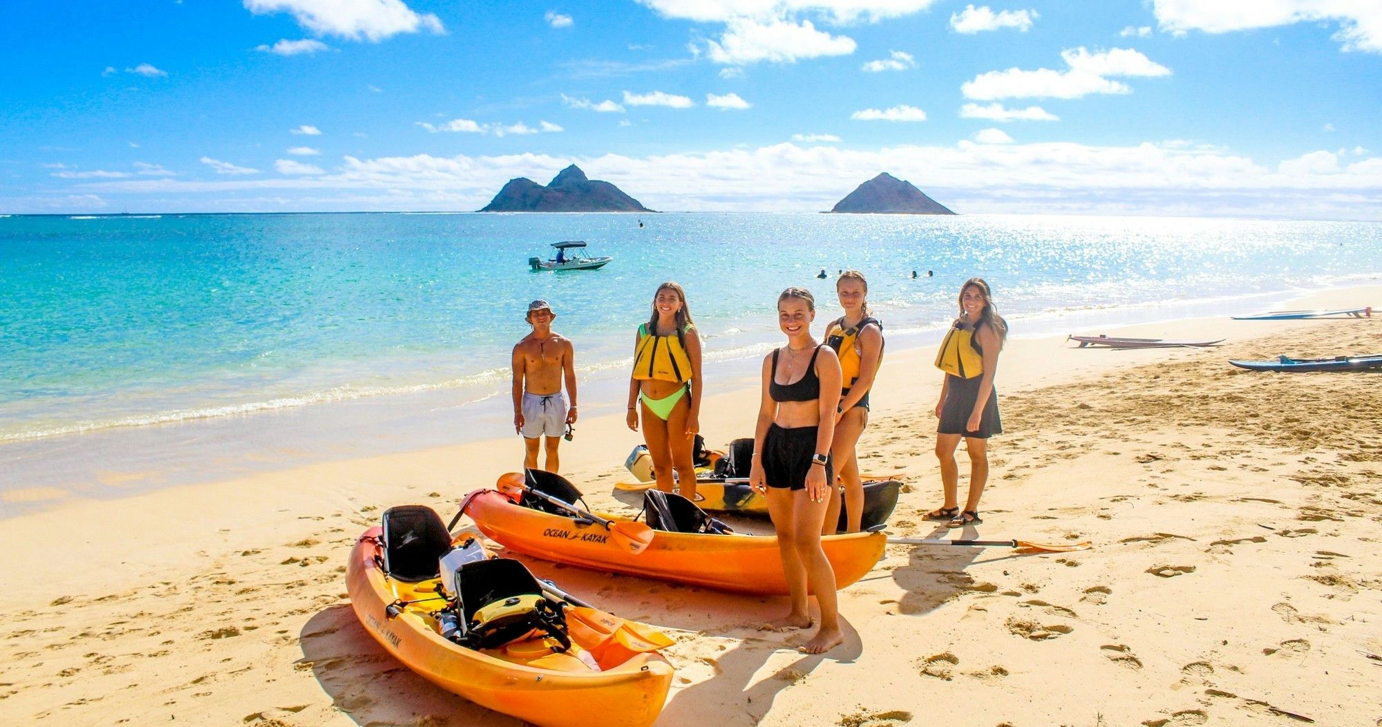 Mokulua Islands Self-Guided Kayak Adventure | Kailua | Hawaii