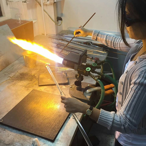 creating glass pendant