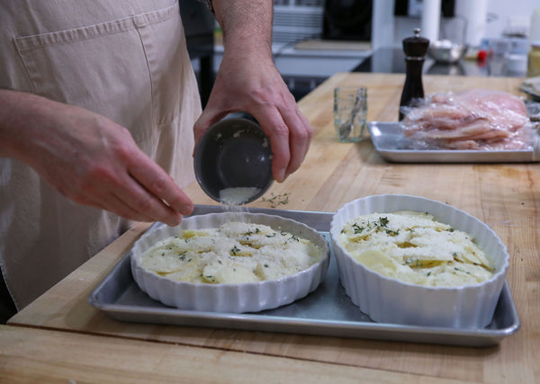 class cooking together