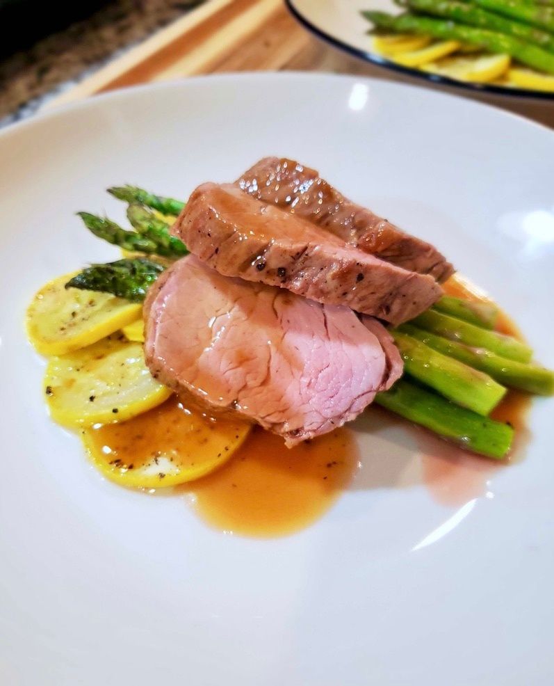 meat-with-asparagus-dinner