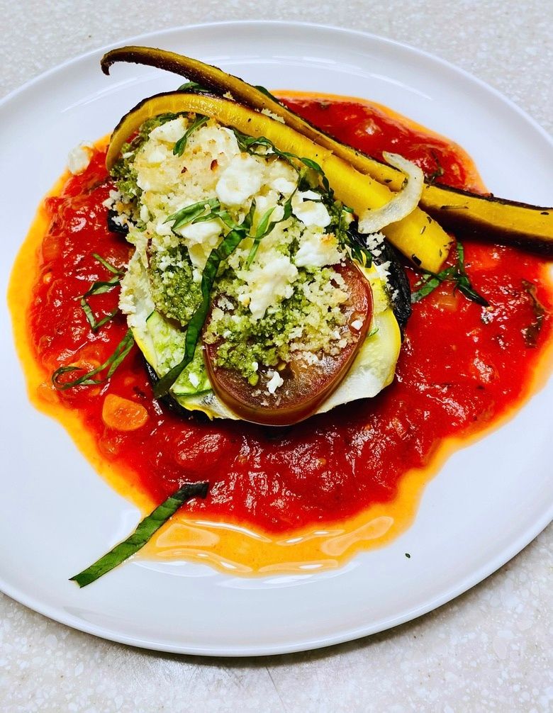 plated-dinner-with-tomato-base