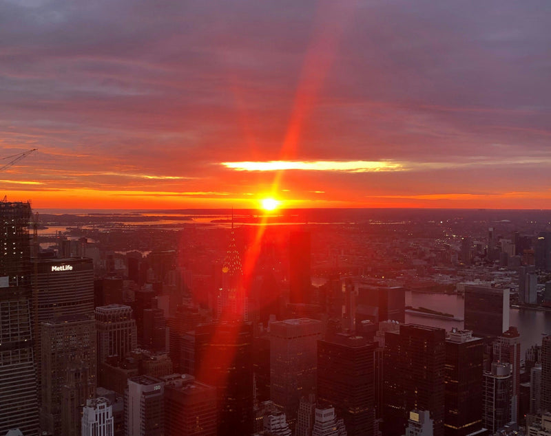 Sunrise over nyc