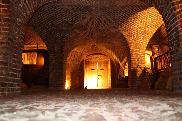 The Charleston Ghost and Dungeon Tour guide giving history of dungeon.jpeg