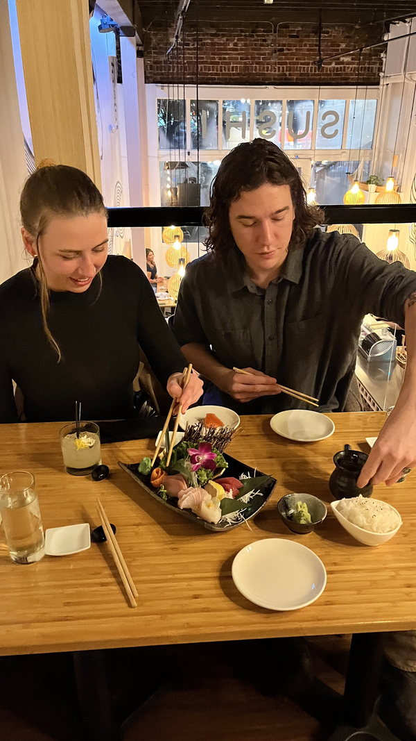 The Sushi Tour plated sushi.png