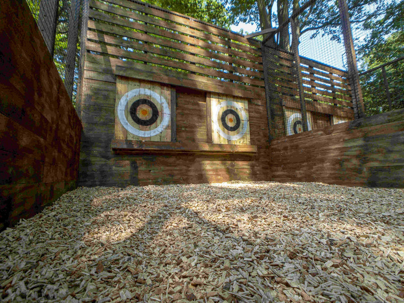 two-axe-targets-off-center