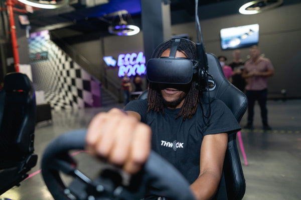 girl with VR headset