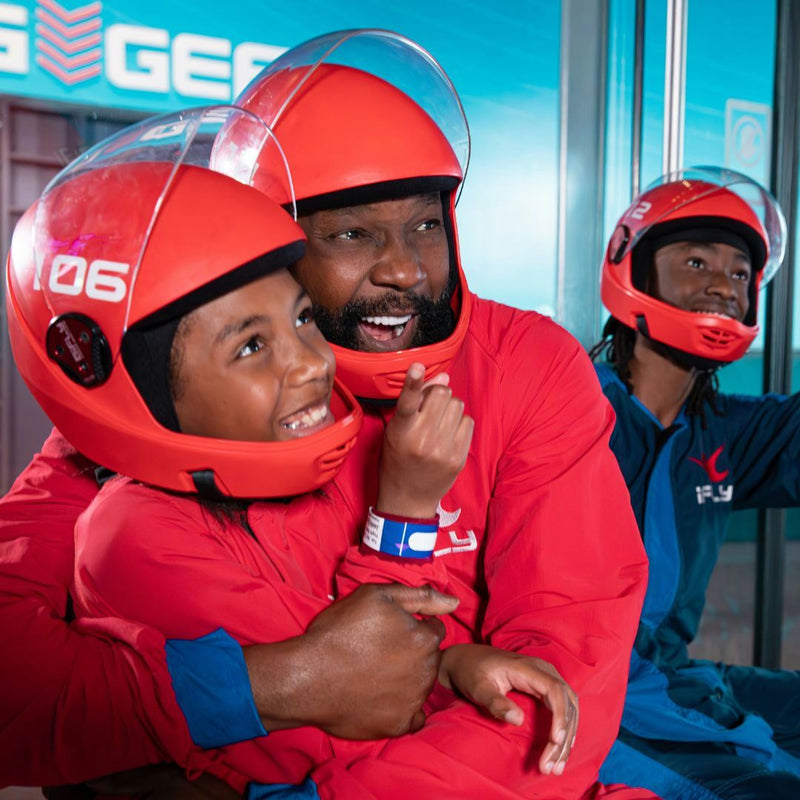 Wide-shot-indoor-skydiving-tunnel