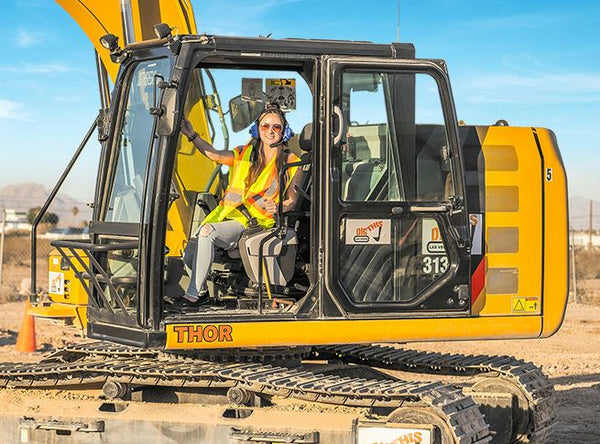 standing in front of big dig