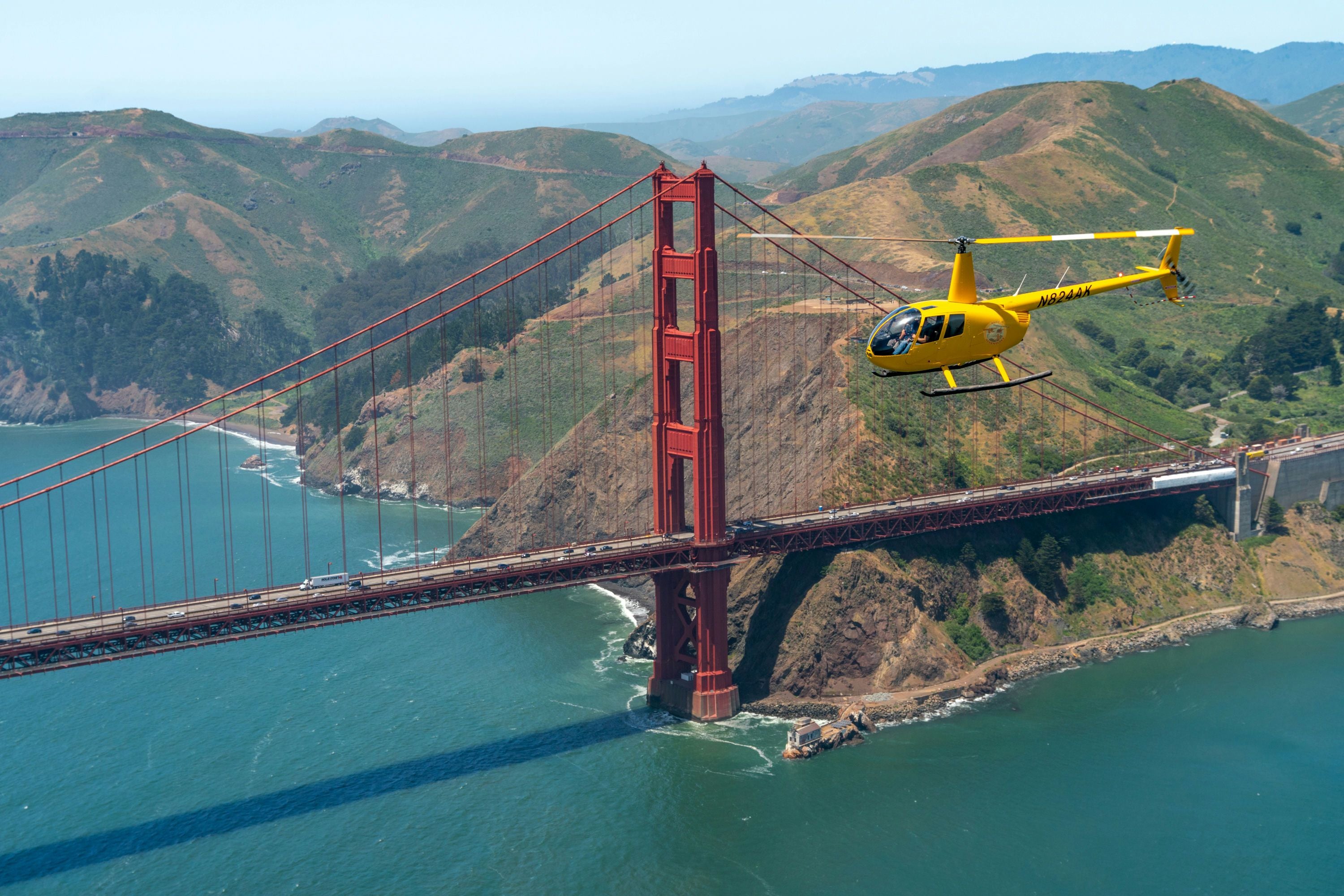 Golden Gate Helicopter Adventure for Two | Mill Valley