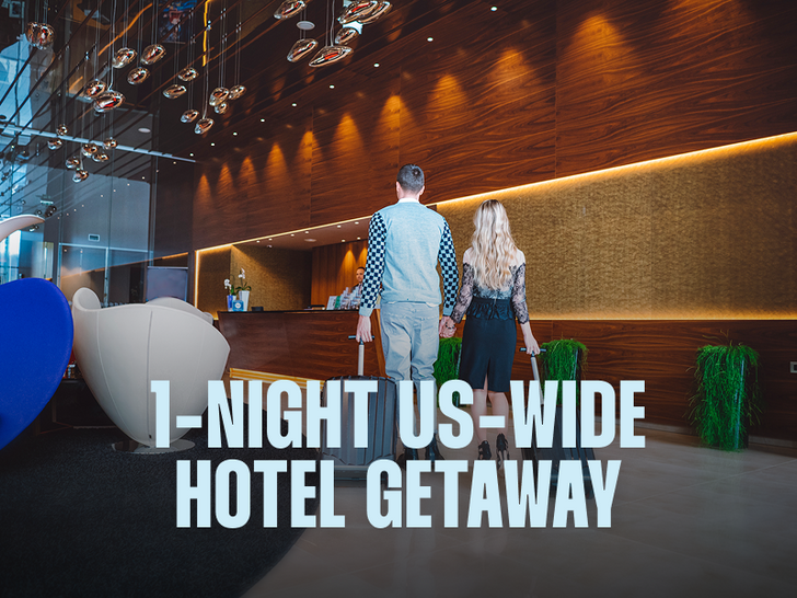 1 Night Hotel Getaway for Two