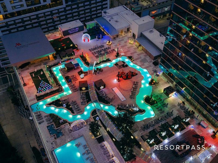 Spa Day Pass and Pool Pass at Marriott Marquis Houston