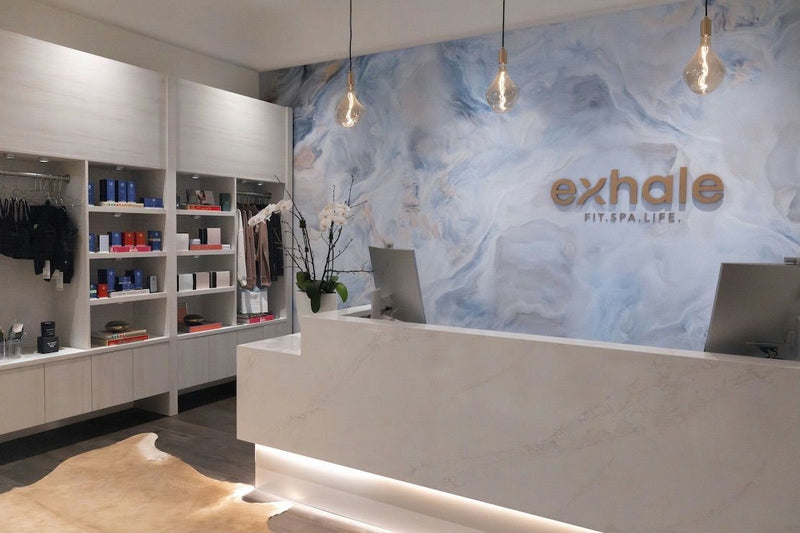 exhale spa entrance
