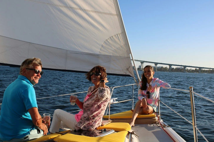 4 Hour Private Family Swim & Sail on a 35ft Yacht