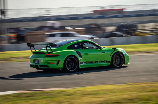 Green Porsche Track