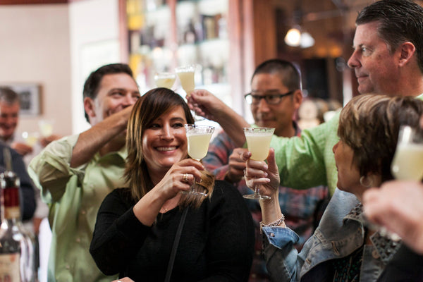 Guests cheersing with Pisco Punch.jpg