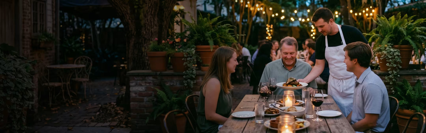 <span>Dining Experiences</span> Good Food. <br>Great Memories.