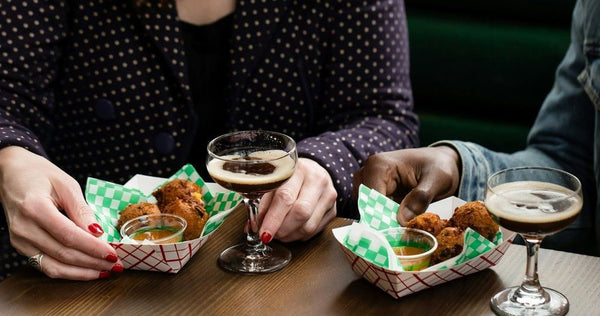 appetizers and espresso martinis