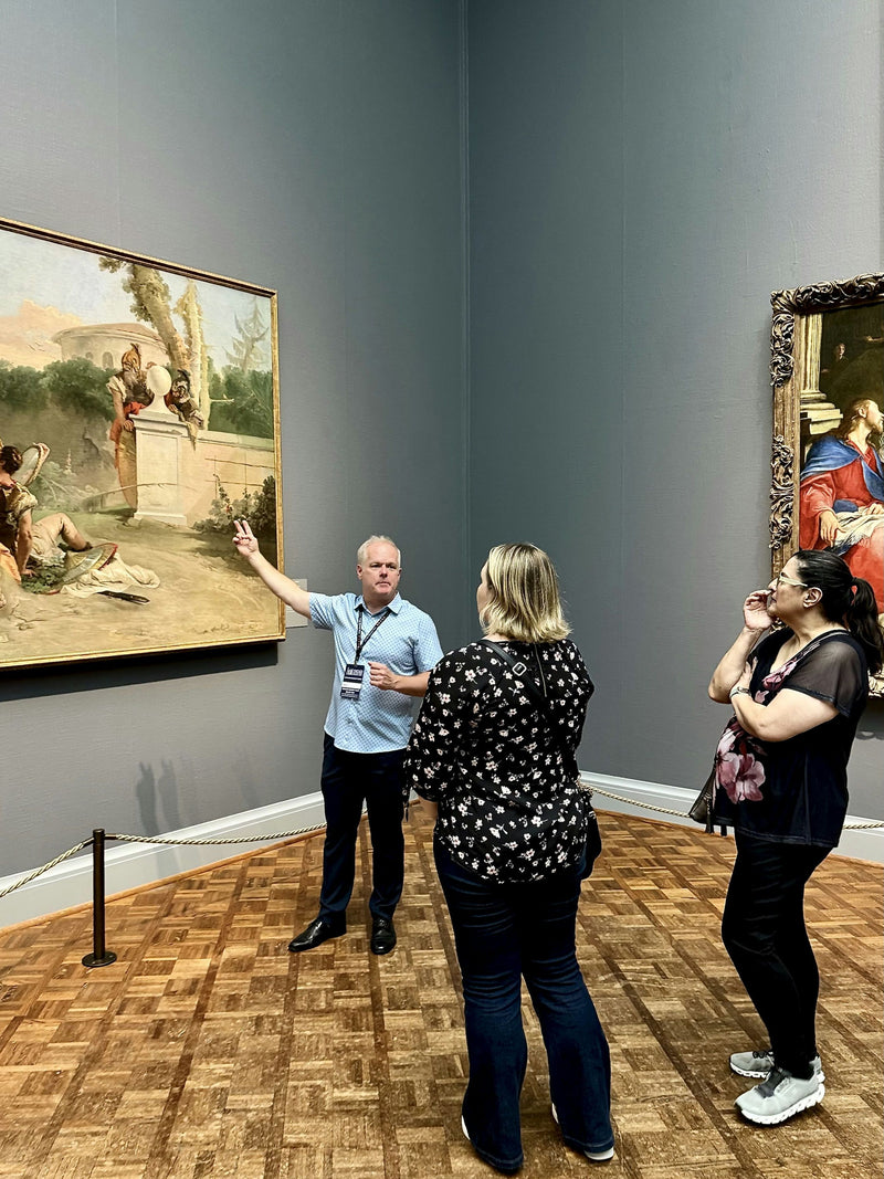 Art tour group