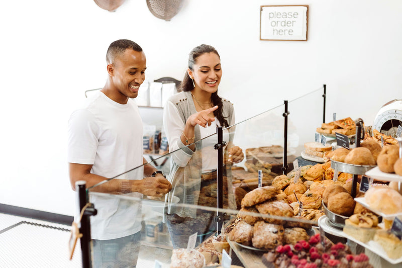 at bakery for picnic food