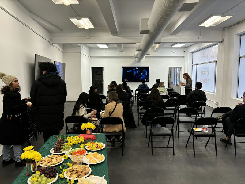 banksy-museum-happy-hour-new-york-event-space-food-spread.jpg