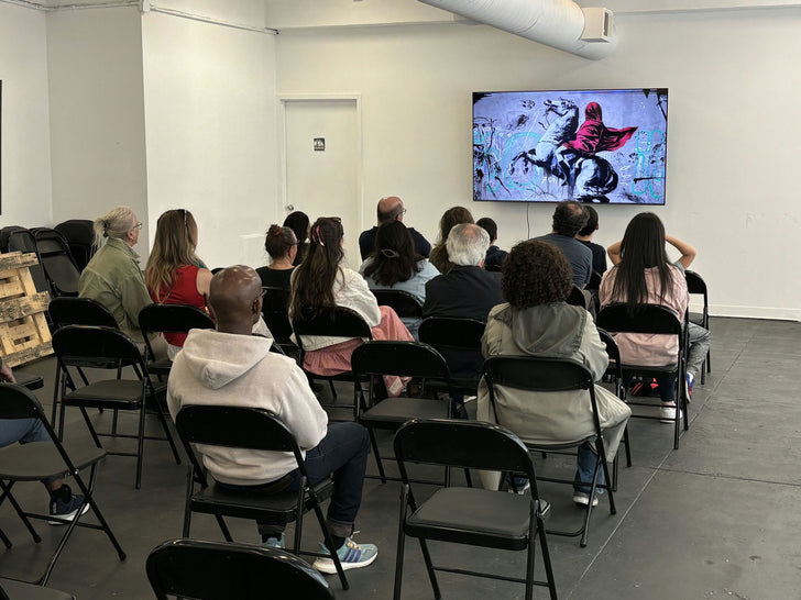 Movie Night at the Banksy Museum New York City