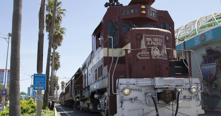 Historic Felton to Santa Cruz Beach Boardwalk Train Ride