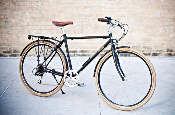black-bike-standing