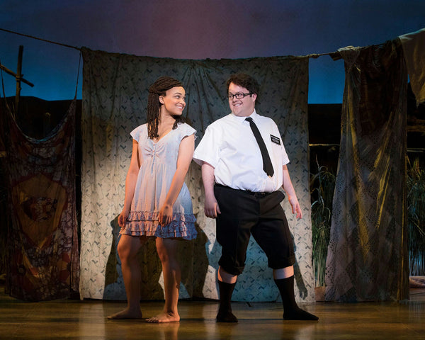 197 - Kevin Clay (Elder Price) and Cody Jamison Strand (Elder Cunningham) in The Book of Mormon ©Julieta Cervantes.jpg