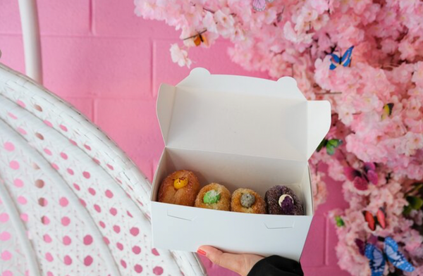 sprinkled donut