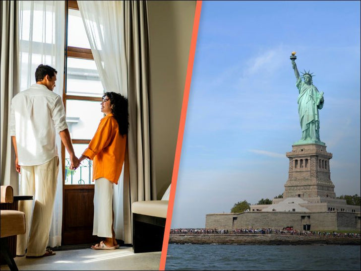 1 Night in NYC +   Statue of Liberty Admission for Two