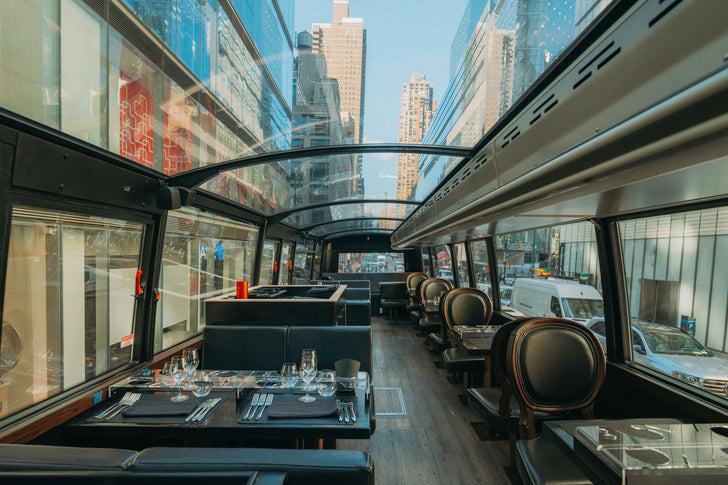 Bustronome Fine Dining Lunch Bus Tour of NYC