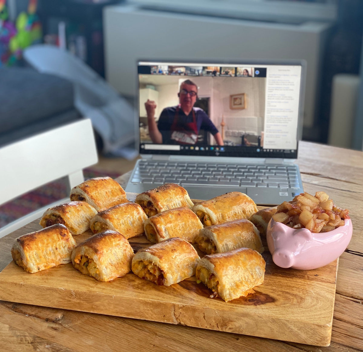 Virtual Baking Class: Bake with stars of the Great British Baking Show
