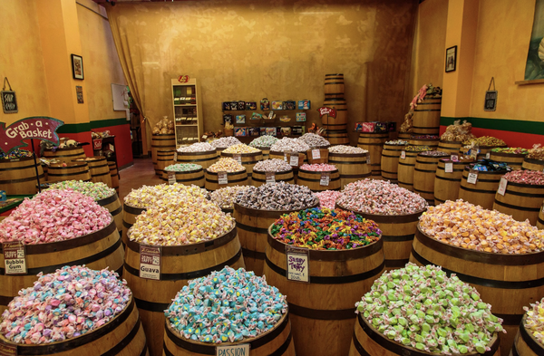 candy barrels