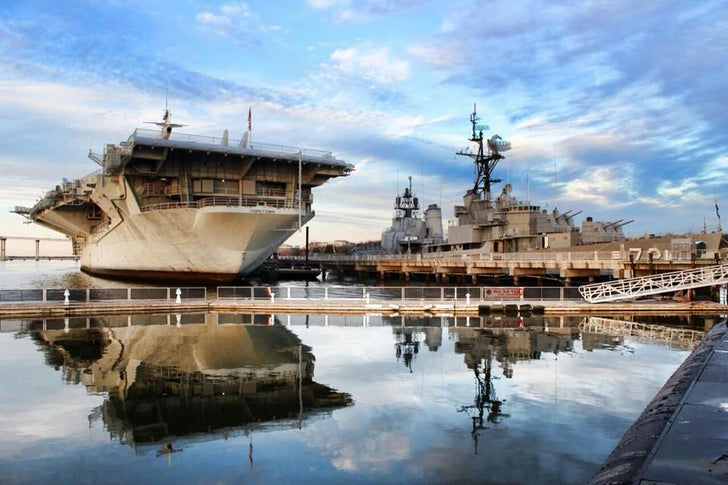 Captain's Tour Aboard The USS Yorktown