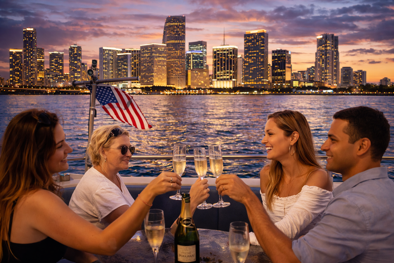 prosecco cruise miami
