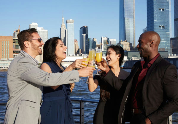 Cheers on a cruise