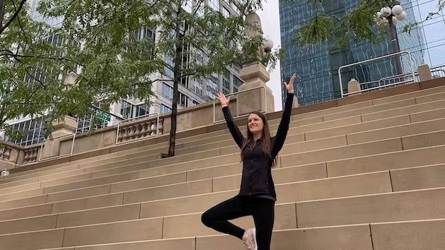 Chicago River Yoga Walk