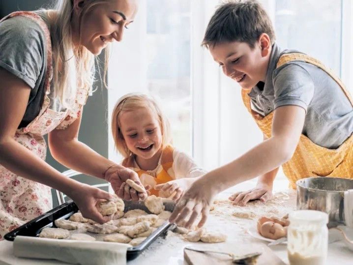 At Home Kids Baking Party in Houston